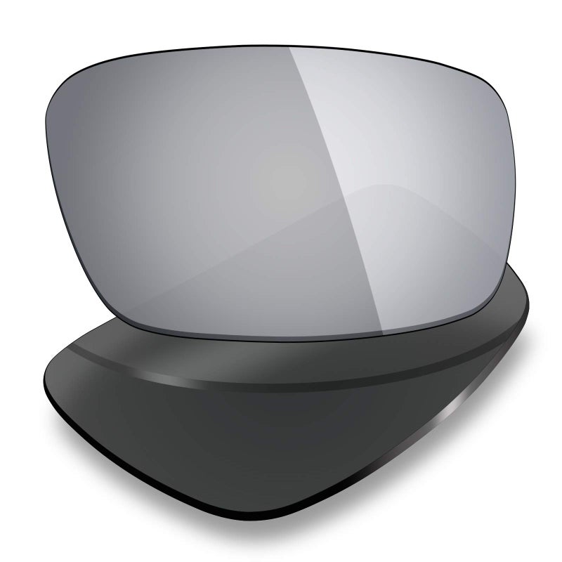 Mryok Polarized Replacement Lenses for Oakley Chainlink OO9247 - Silver Titanium - Image 1